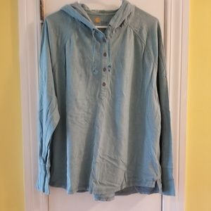 Carhartt women's long sleeve tee shirt weight hood